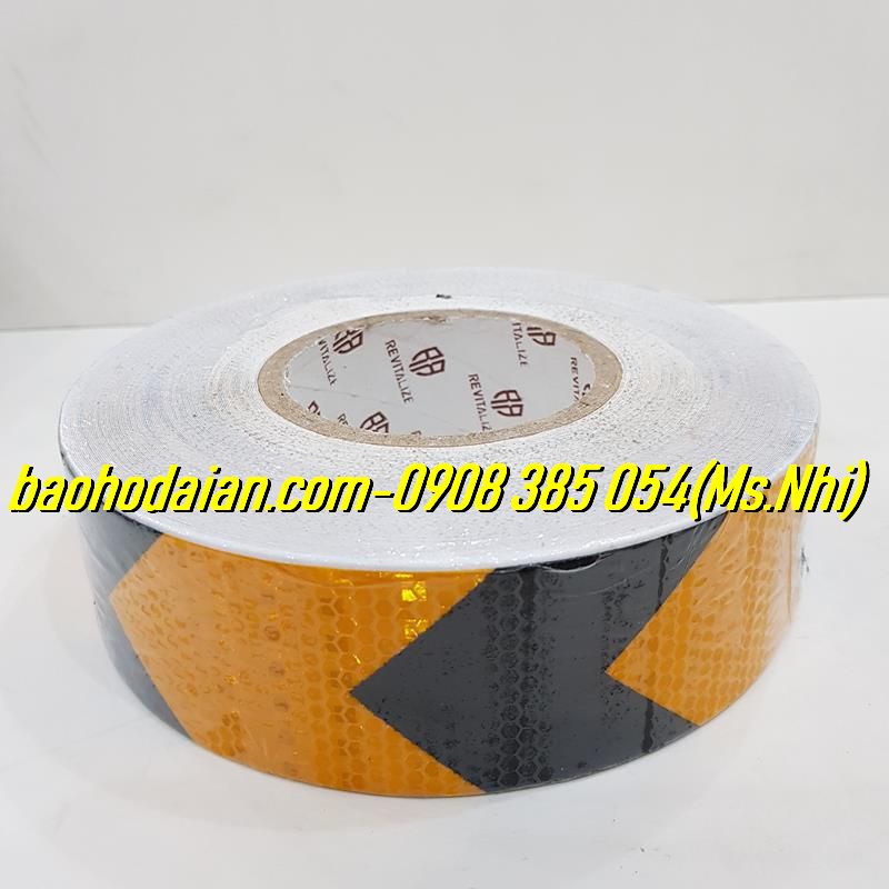 Băng keo phản quang 3M hình mũi tên lớn -Dài 50M- Kèm ảnh thật