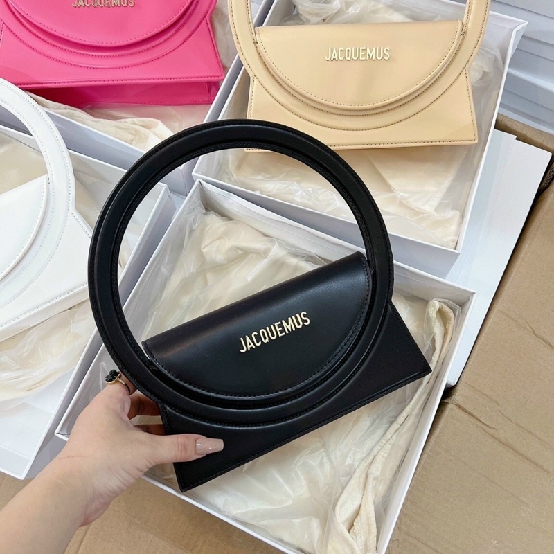 Túi quai tròn W966-24 MUS LE SAC ROND  Mẫu mới nhất hot nhất về rồi đây ạ! Full box - túi vải