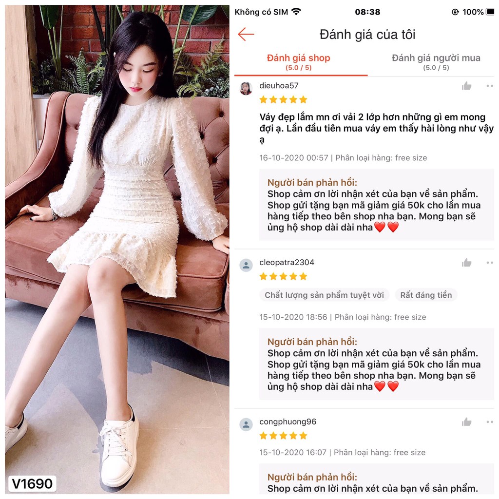Váy body lông đuôi ,Đầm nữ thiết kế video hình ảnh shop tự chụp | BigBuy360 - bigbuy360.vn