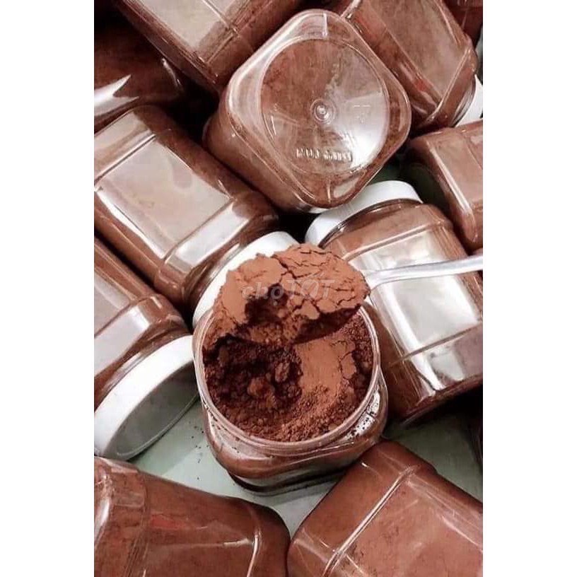 500g Bột Cacao ĐĂK LĂK nguyên chất 100% loại thơm ngon nhất có mã vạch công ty
