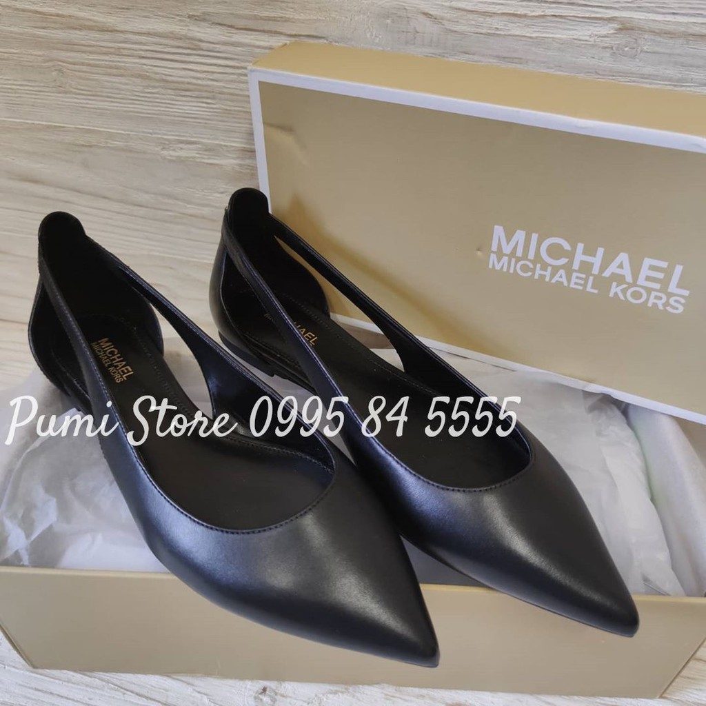 Giày Michael Kors Cersei Flex Flat Black