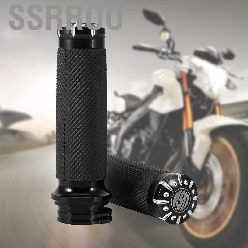 Tay nắm xe máy 1" Harley Softail Cruiser Chopper Black Us chuyên dụng