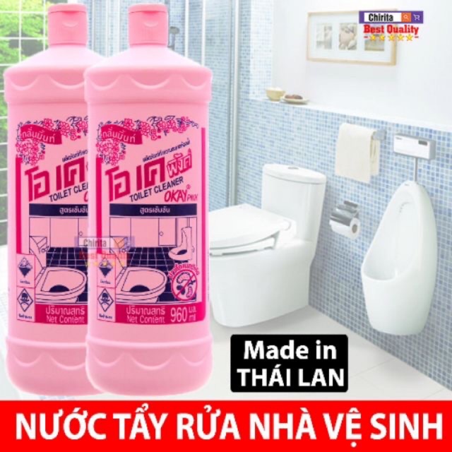 Nước tẩy rửa  OKAY PINK