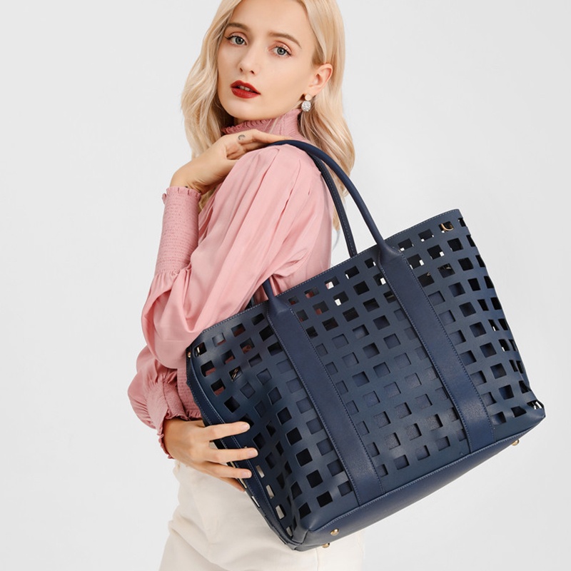 Túi xách đeo vai IELGY sức chứa lớn thiết kế rỗng cho mẹ