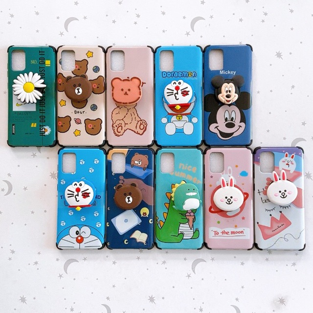 Ốp idm Hàn Quốc kèm Pop Samsung A71