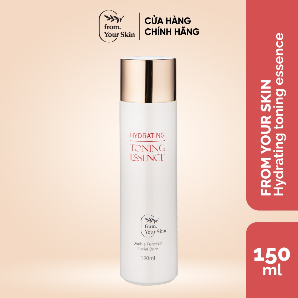 Combo 2 Nước Thần Tinh Chất Huyết Thanh Tơ Tằm Hydrating Toning Essence 3in1 From Your Skin 150mlx2