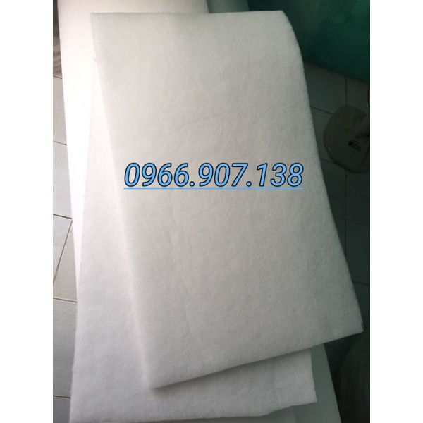 Tấm Bông lọc nước bể cá, hồ thủy sinh, Hồ Nuôi thủy Hải Sản - Bông lọc nước chất lượng cao Dày 20mm