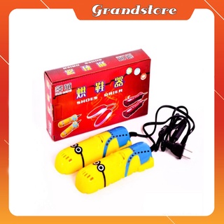 MÁY SẤY KHÔ VÀ KHỬ MÙI, DIỆT KHUẨN GIÀY DÉP MINI HÌNH THÚ MINION NHANH CHÓNG, TIỆN LỢI, NHỎ GỌN