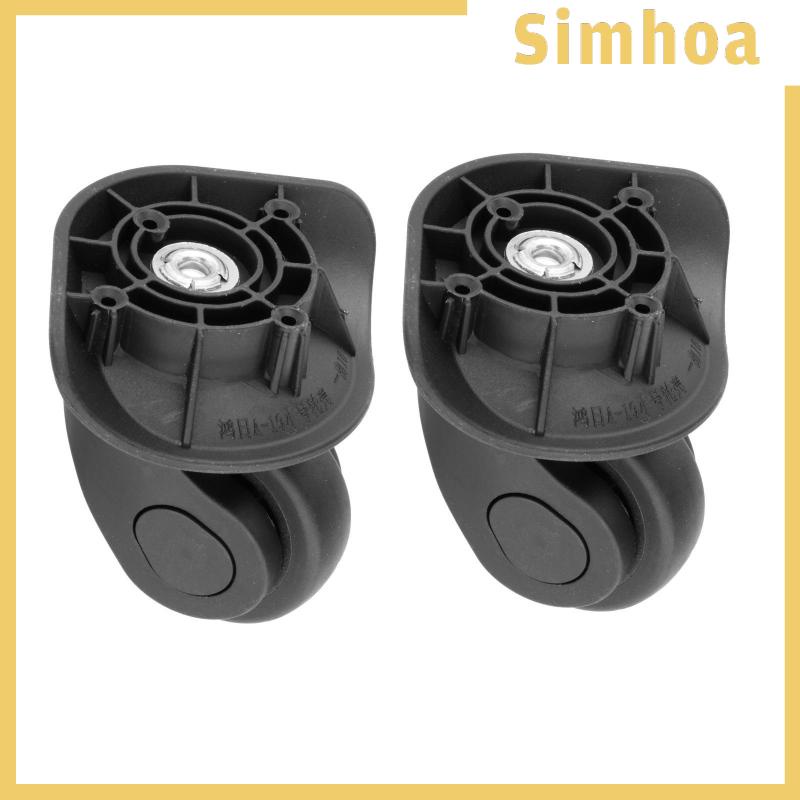 Bộ 2 Bánh Xe Thay Thế Chống Mòn Cho Vali Du Lịch