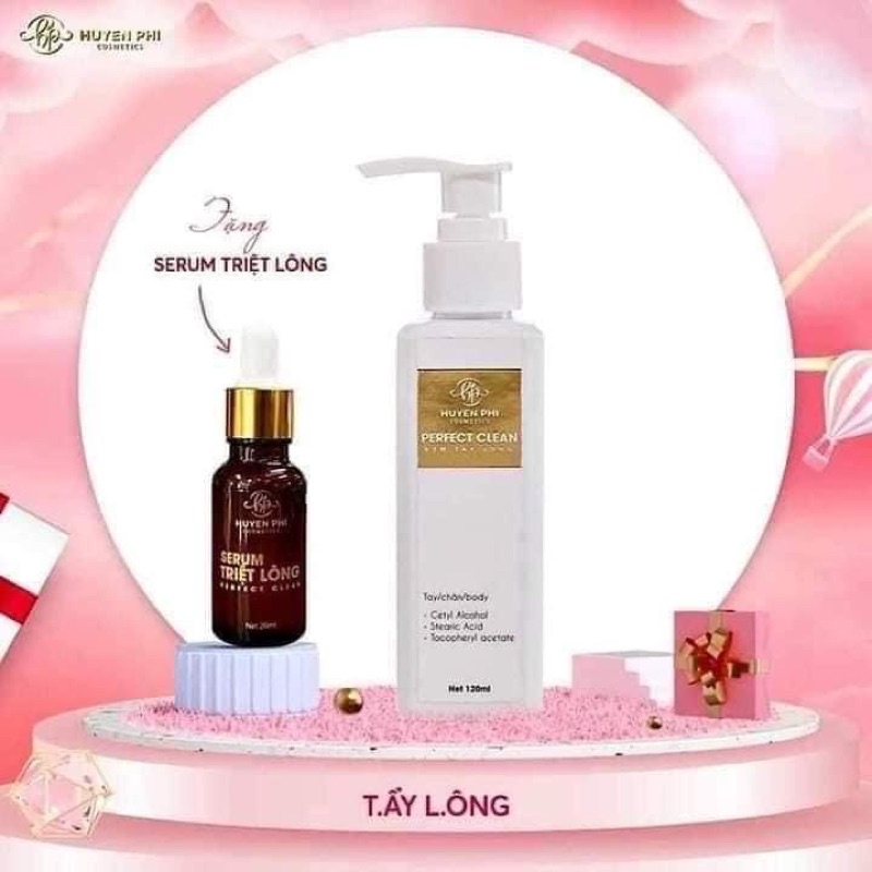 Kem tẩy lông huyền phi _ tặng kèm serum triệt lông vĩnh viễn