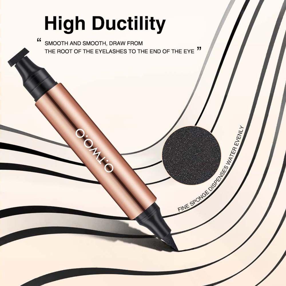 OCEANMAP Bút Kẻ Mắt Dạng Đóng Dấu Chống Nước Nhanh Khô Bền Màu Dài Lâu