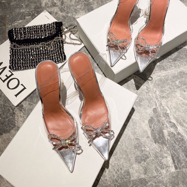 ]Giày cao gót trong nơ mẫu mới