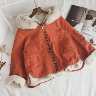 Áo Kaki Lót Lông Cừu (order)