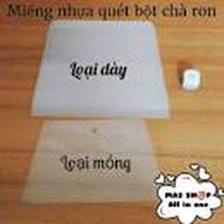 Miếng nhựa chét (quét) bột keo chà ron gạch