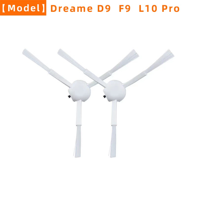 Bàn phải phụ 3 cánh quạt màu trắng cho robot hút bụi Xiaomi Dreame D9 F9 l10 pro