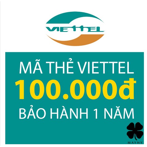 Thẻ Cào Điện Tử Viettel 100K