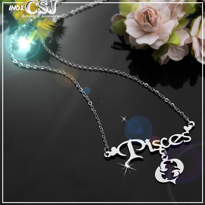 DÂY CHUYỀN INOX CUNG SONG NGƯ PISCES 19/2 ĐẾN 20/3