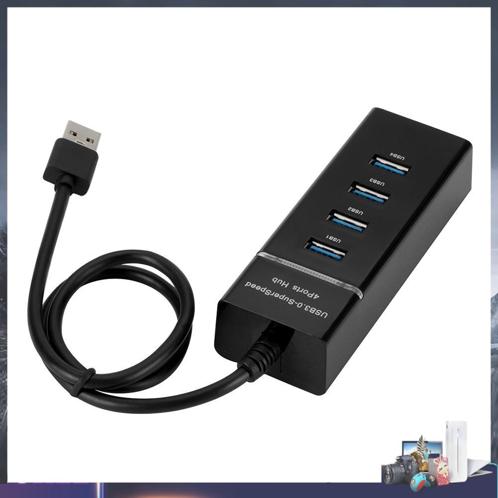 Cáp Chuyển Đổi 4 Cổng Usb 3.0 Tốc Độ Cao 5gbps Cho Laptop / Pc