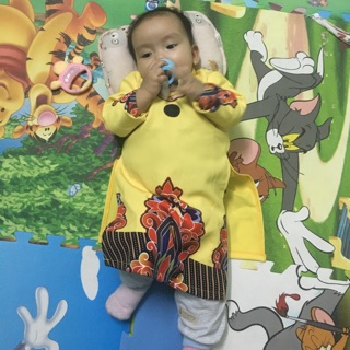 Áo dài xả lỗ vốn lẻ size