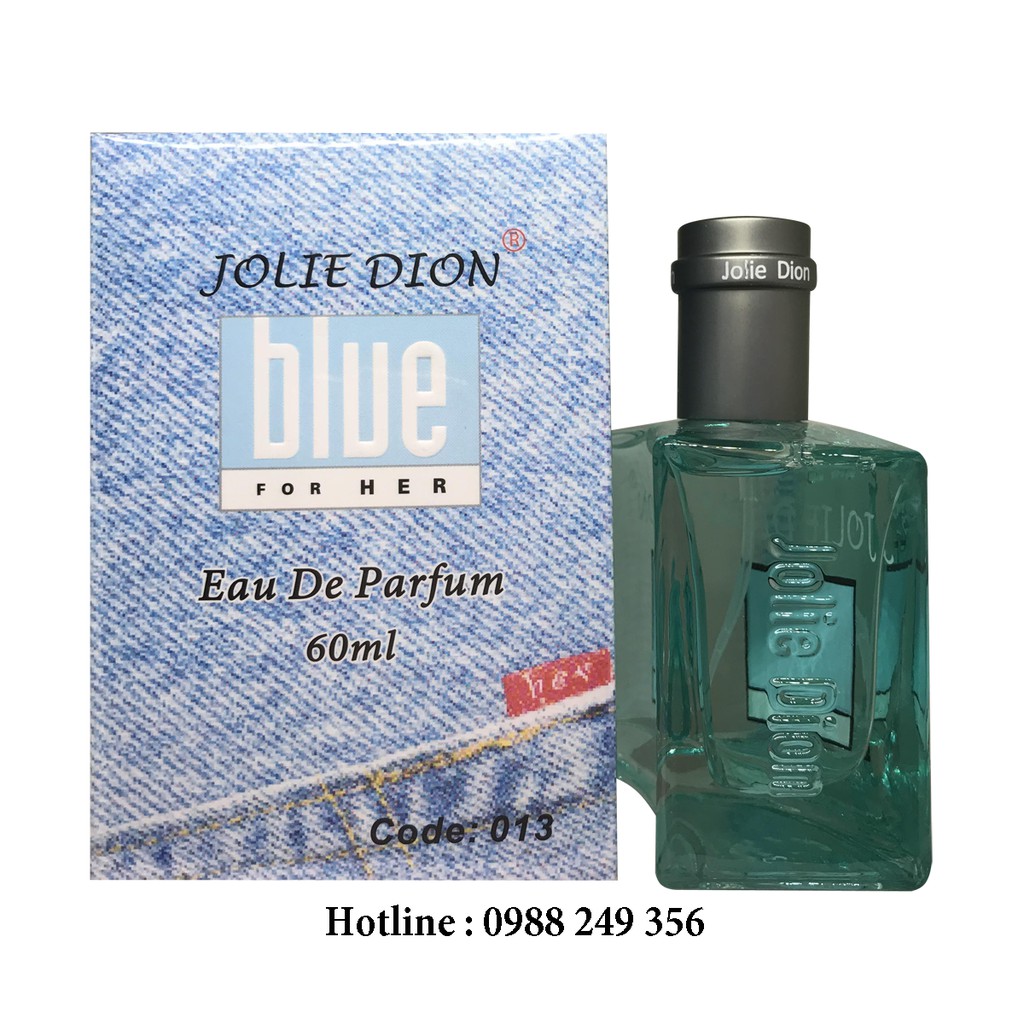 Nước Hoa Blue Nữ For Her Jolie Dion Eau De Parfum 60ml Singapore - Hàng Chính Hãng