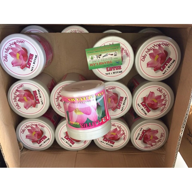 Hấp dầu xả tóc hương Hoa Sen 500ml - 1000ml