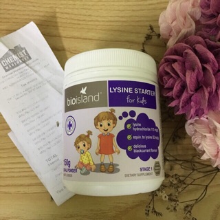 Bột Bio island Lysine cho bé 150g - bột tăng trưởng chiều cao