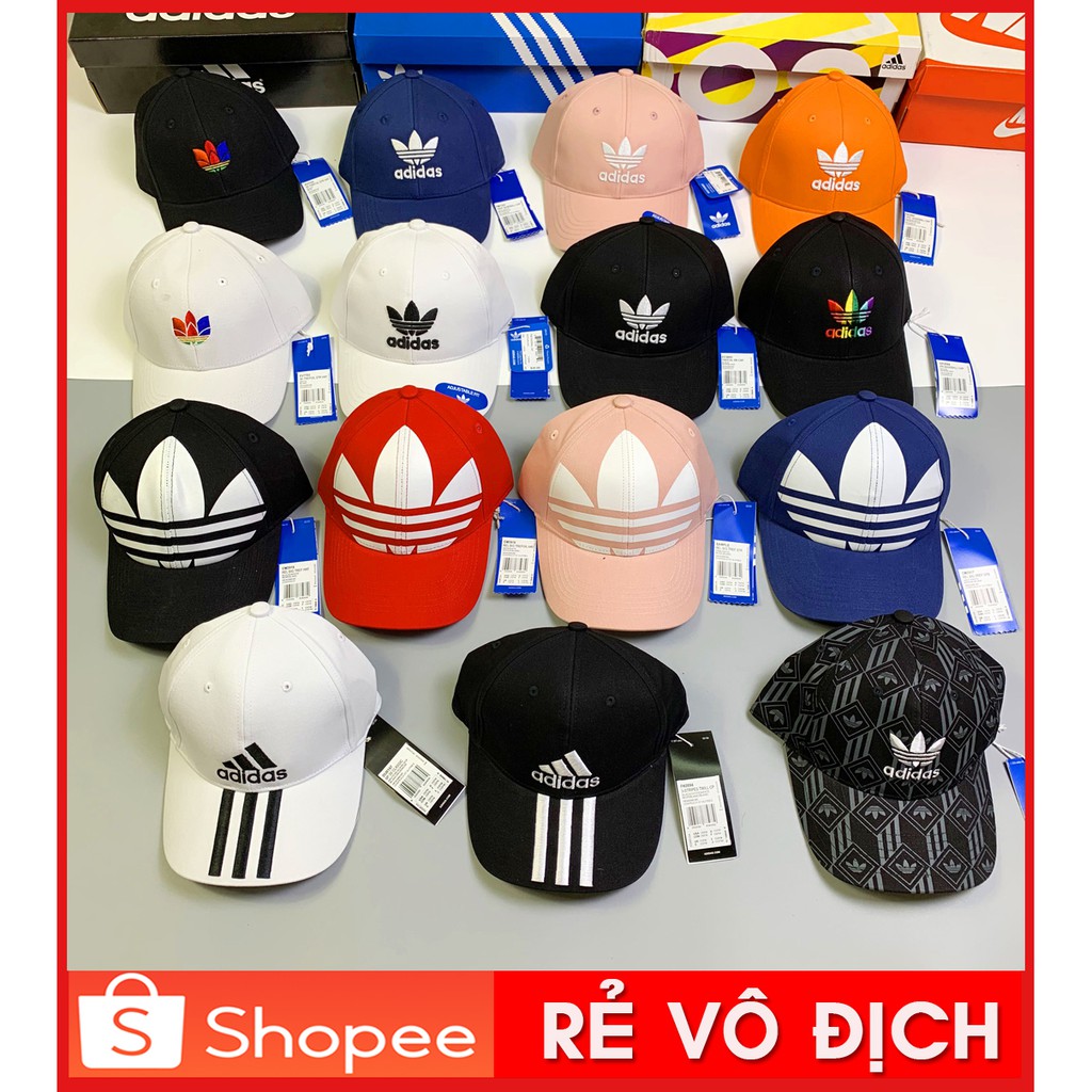 [ FULL ~ 30 Mẫu / Đủ Màu ] Tổng hợp Mũ / Nón / Bucket Adidas Classic TREFOIL BASEBALL CAP | HÀNG XUẤT THÁI XỊN 100%