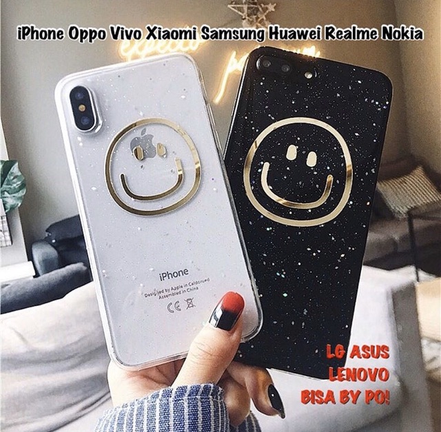 Ốp Điện Thoại Đính Kim Tuyến Cho Iphone Oppo Vivo Xiaomi Samsung Huawei Realme K3 A1k V17 S1 Pro V15 F11 J7 J5 J3 Y12 F3