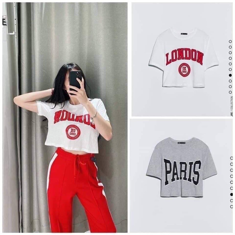 Ao croptop zara auth