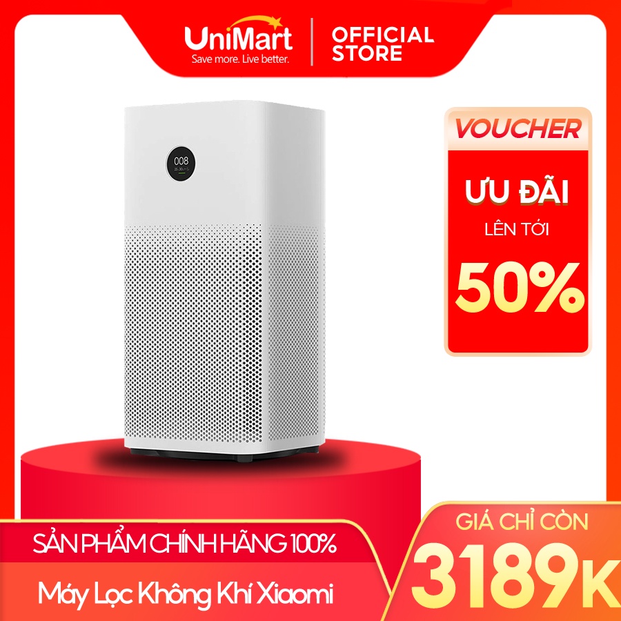 Máy lọc không khí Xiaomi Mi Air Purifier AC-M4-AA - Lọc bụi mịn 0,3 micro mét , bụi PM2.5 - Lọc không khí tự động hóa