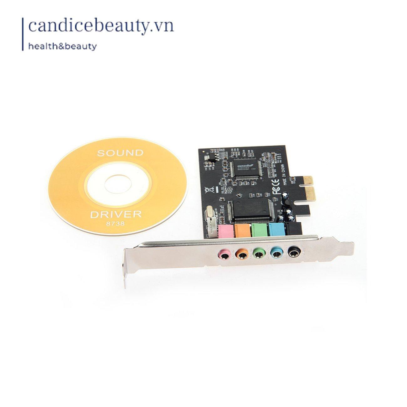 Card Âm Thanh Pci-E Pci Express 6 Kênh 5.1 Cmi8738 Cho Windows | BigBuy360 - bigbuy360.vn
