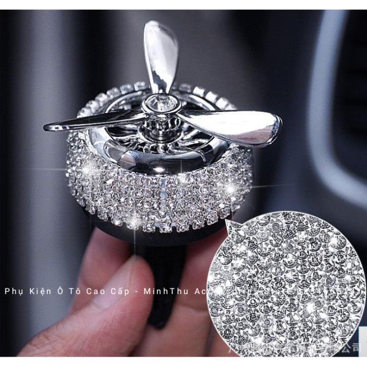 Quạt sáp thơm đính đá cài cửa gió điều hòa ô tô | BigBuy360 - bigbuy360.vn