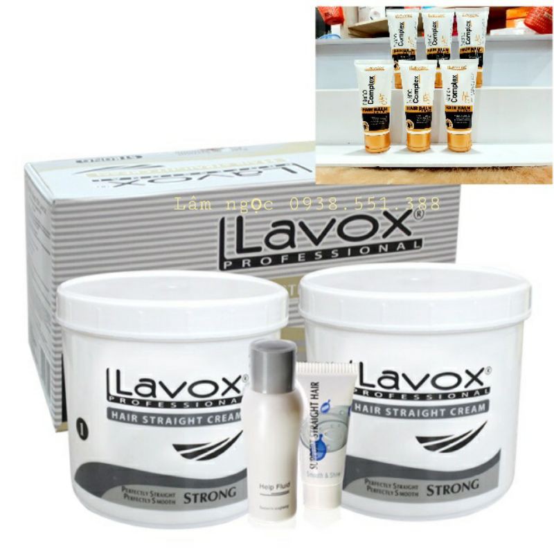 Thuốc duỗi Duỗi Lavox dành cho tóc khỏe 500ml cao cấp