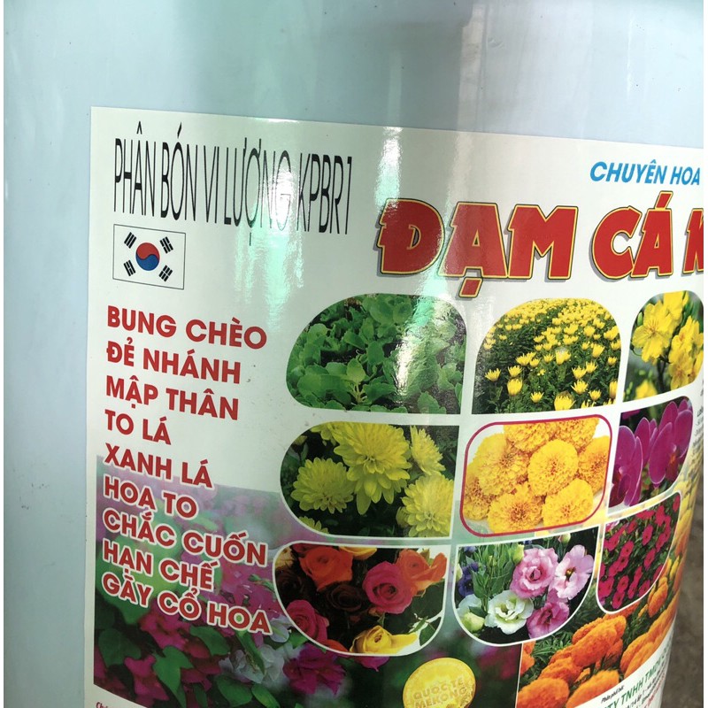 Phân cá nhập khẩu chuyên dụng dành riêng cho hoa, không chất kích thích