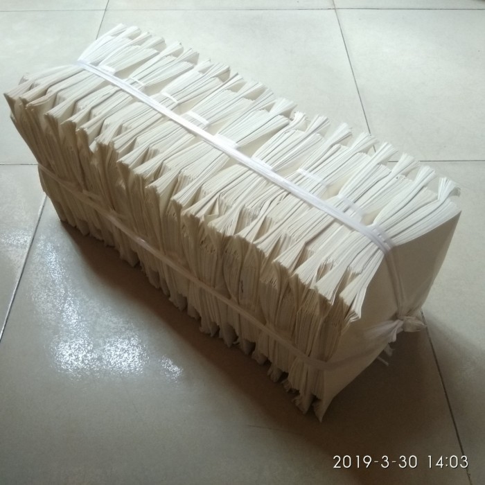 10 Túi giấy đựng bánh trơn trắng, nâu - Baguette bread paper