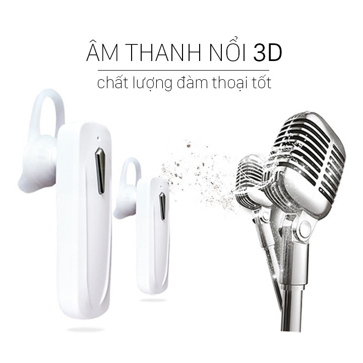 Tai Nghe Bluetooth Không Dây V4.1 - Âm Chất - Nhỏ Gọn - Tặng 1 Dây Sạc Nhanh - tai nghe giá rẻ- JAVA Shop