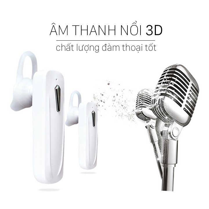 [XẢ HÀNG] Tai Nghe Bluetooth Không Dây V4.1 - Âm Chất - Nhỏ Gọn - Tặng 1 Dây Sạc Nhanh - tai nghe giá rẻ- JAVA Shop