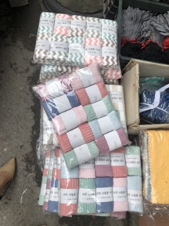 Set 10 khăn rửa mặt xuất Hàn