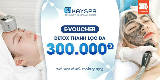 E-Voucher Detox Thanh Lọc Da Tại Kay Spa
