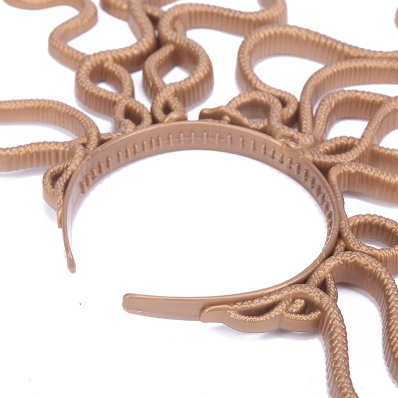 Băng Đô Cài Tóc Hình Rắn Phong Cách Medusa Sáng Tạo Cho Nữ
