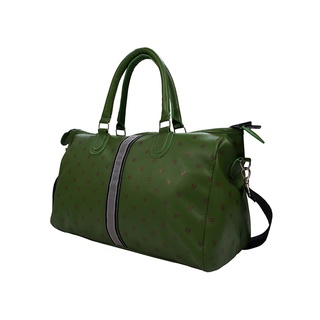 DirtyCoins Túi Logo Pattern Bowler Bag - Olive