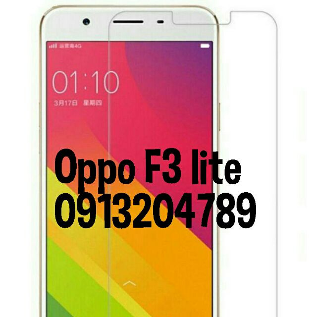 bộ 3 Dán kính cường lực oppo F3 lite (A57)