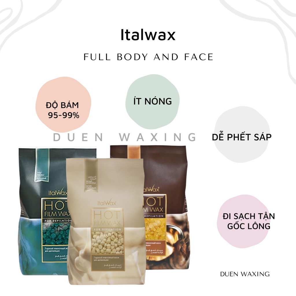 SÁP WAX LÔNG ITALWAX NHẬP KHẨU Ý ( tặng que gỗ )