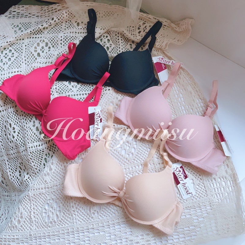Áo Lót Nữ Mút Kép Nơ thông Hơi áo ngực có gọng Siêu Đẩy - Tạo Khe Quyến Rũ