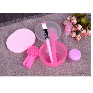 Bộ Dụng Cụ Trộn Mặt Nạ Đắp Mặt 9 Món