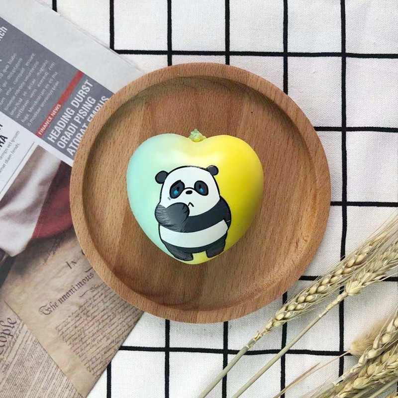 Đồ chơi bóp phục hồi chậm in hình We Bare Bears nhiều màu dễ thương