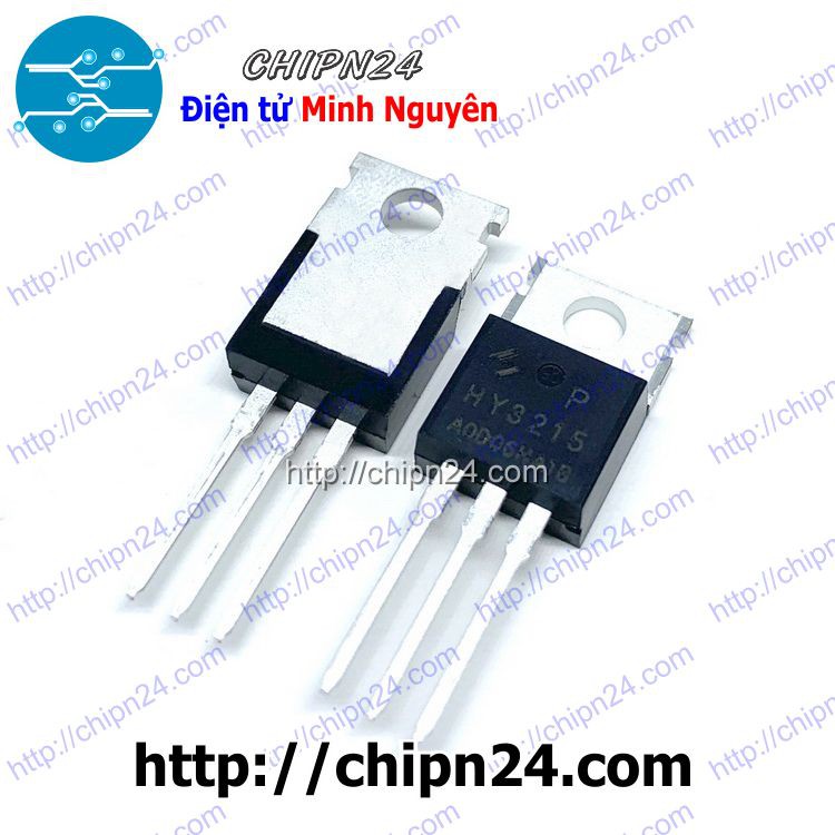 [2 CON] MOSFET HY3215 TO-220 120A 150V (Kênh N) (HY3215P 3215)