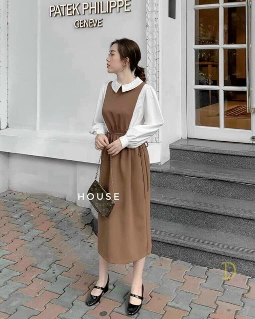 MAXI FORM SƠ MI SIÊU XINH 2 MÀU | BigBuy360 - bigbuy360.vn