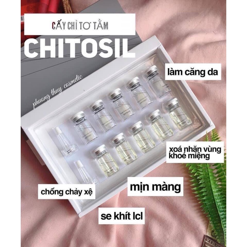CHỈ TƠ TẰM Chitossil Hàn Quốc mẫu mới