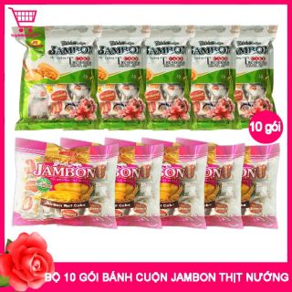 Thùng 10 bịch bánh Jambon thịt nướng Thanh Hương